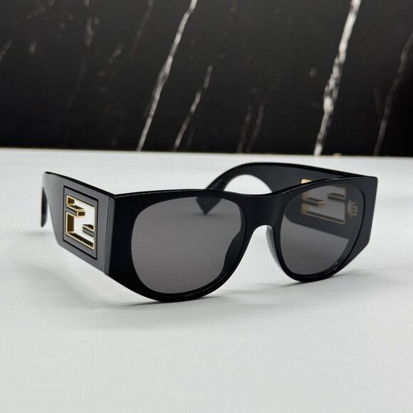 NEW FENDI FE40109I 01A SUNGLASSES BLACK WOMEN EYEWEAR main image 9